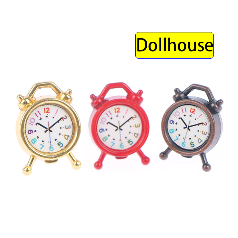 Kitchen Gadgets Plus - 1PC 1:12 Scale Alarm Clock Doll