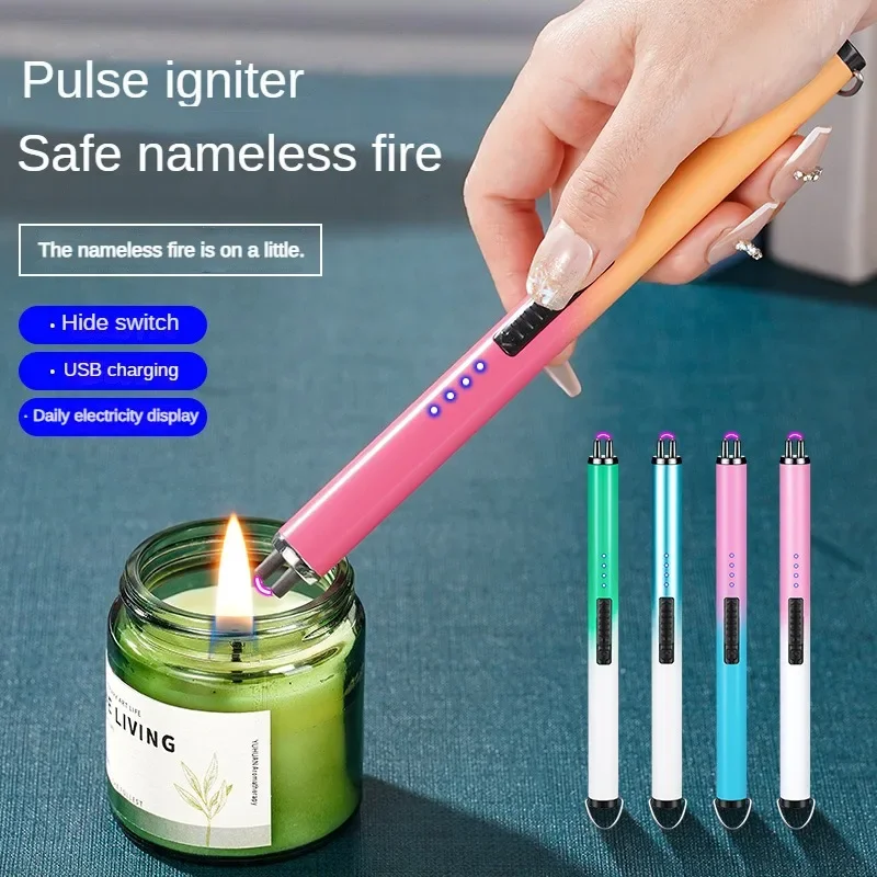 Kitchen Gadgets Best Sellers 2025 - 5-Pack Electric Windproof Lighter, Kitchen Fire