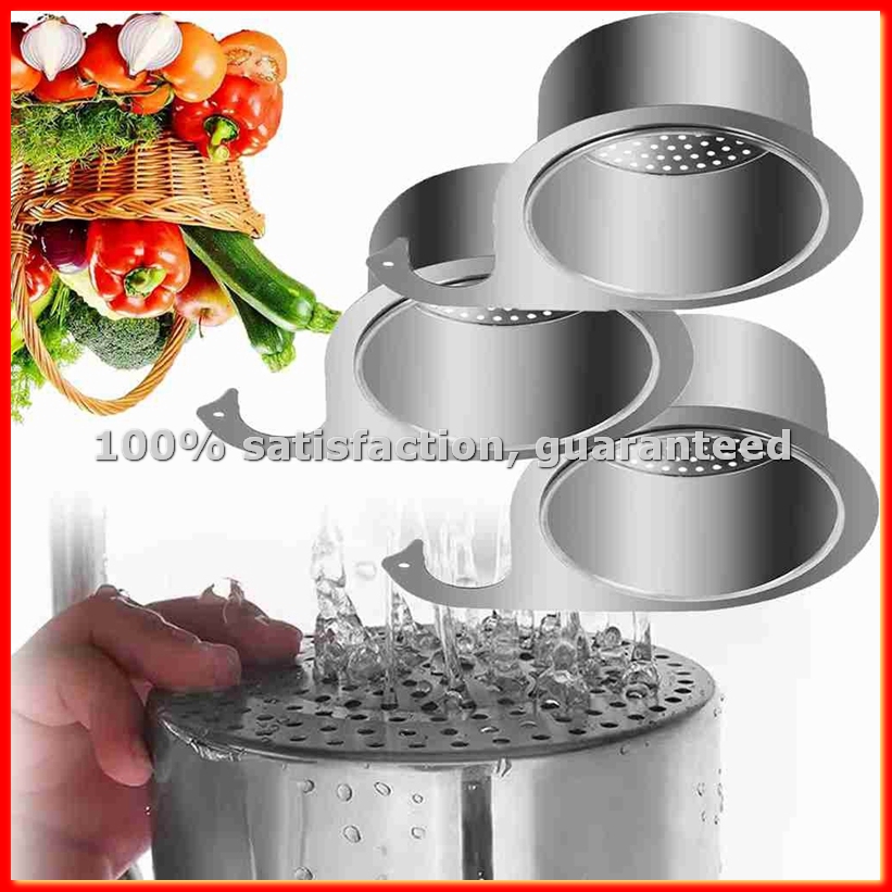 Stainless Steel Strainer - Stainless Steel Swan Sink Strainer Basket,
