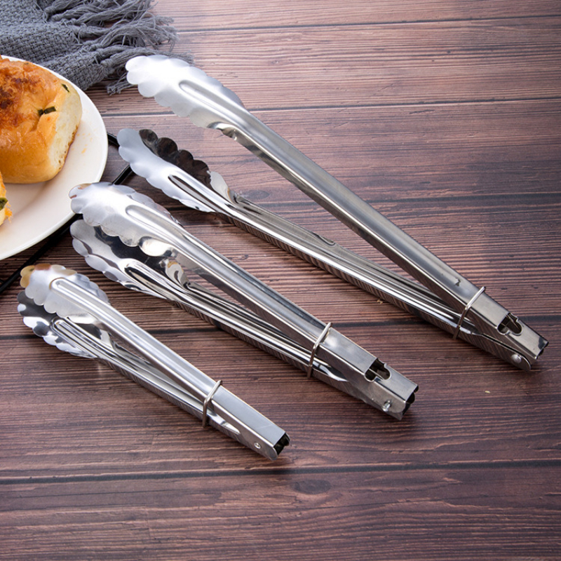 Kitchen Gadgets Best Sellers 2025 - Stainless Steel Food Tongs Barbecue Meat
