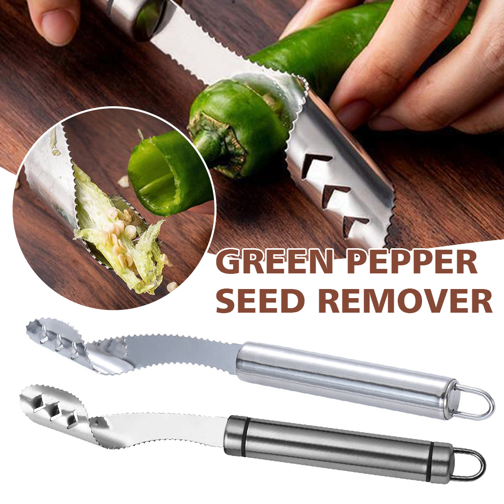 Portable Chili Pepper Core Rem - Kitchen Gadgets Green incelemesi ve fiyatı