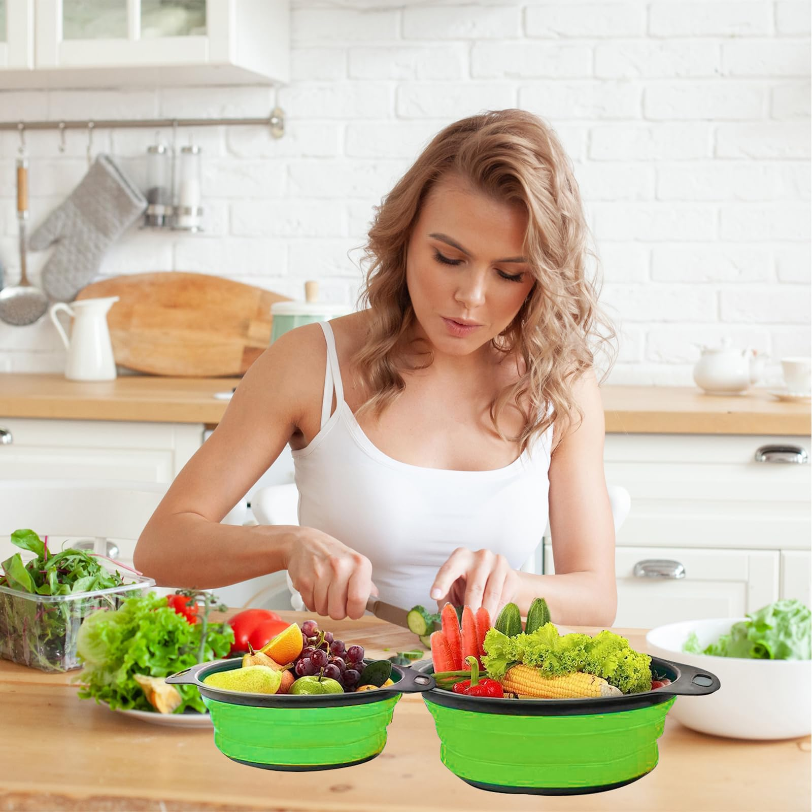 Collapsible Silicone Strainer  - Kitchen Gadgets Store incelemesi ve fiyatı