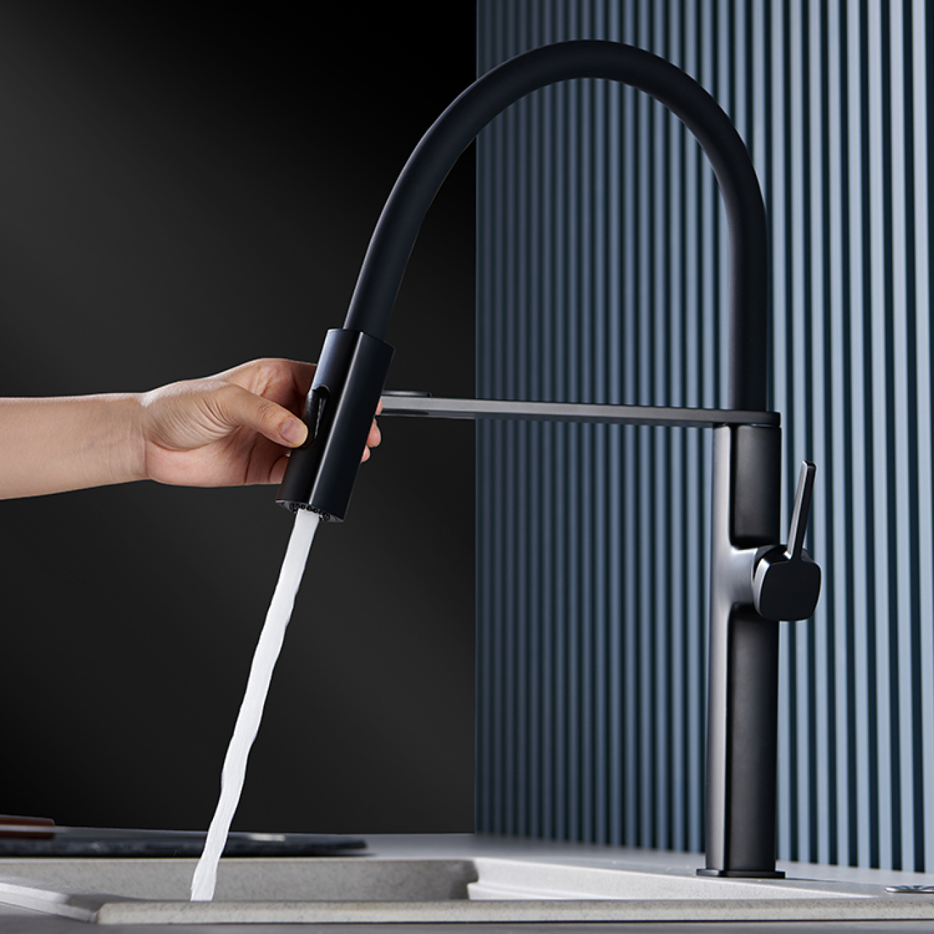 Luxury black brass kitchen fau - Kitchen Gadgets Luxury incelemesi ve fiyatı