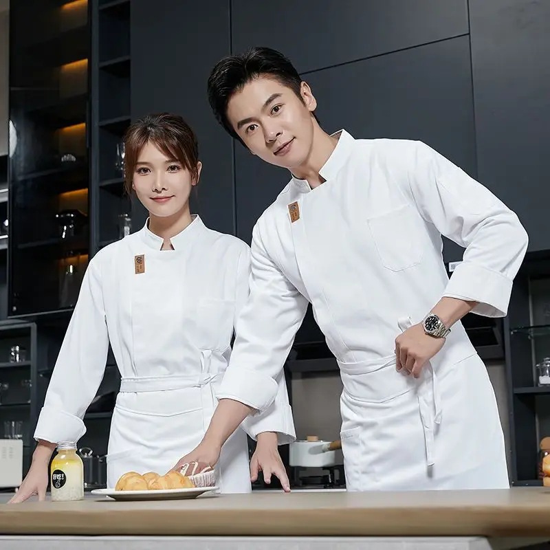men Chef Uniform long sleeves  - Kitchen Gadgets For Women incelemesi ve fiyatı