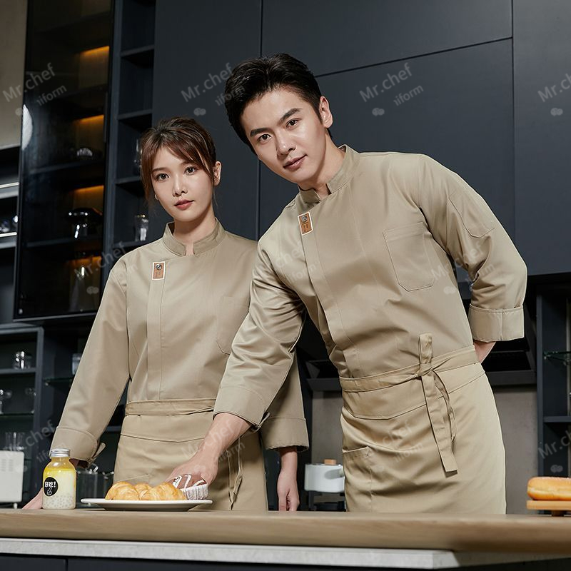 men Chef Uniform long sleeves  - Kitchen Gadgets For Women incelemesi ve fiyatı