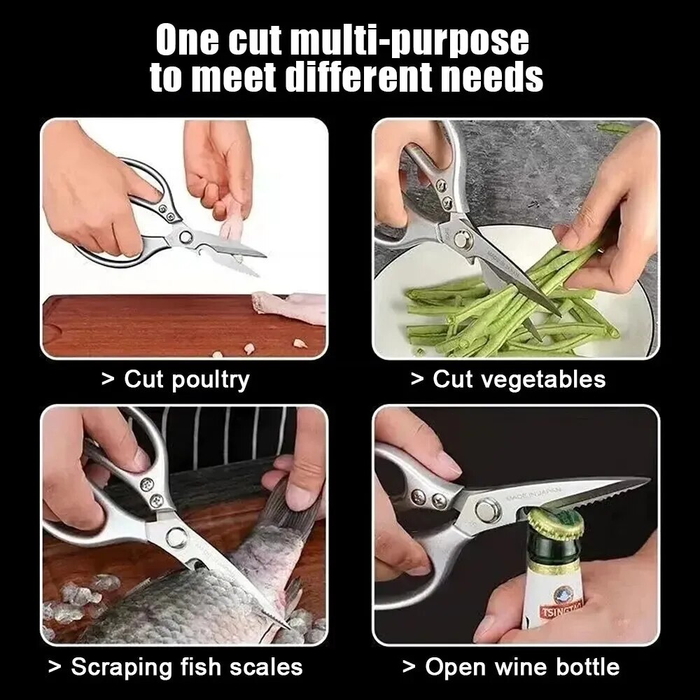 Stainless Steel Kitchen Scisso - Kitchen Gadgets Plus incelemesi ve fiyatı
