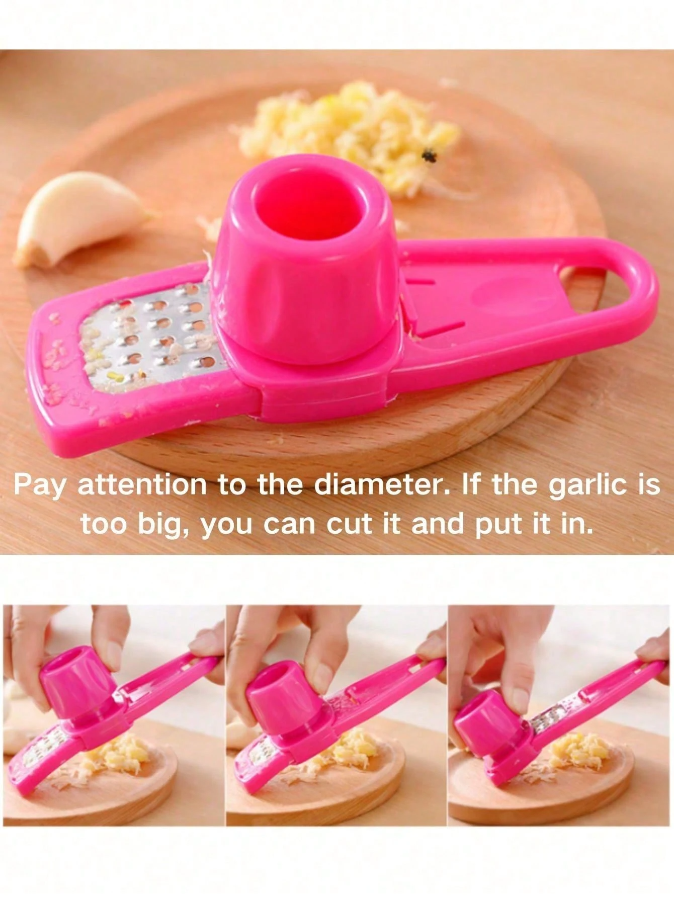 1/2pc Mini Garlic Grinder Crea - Kitchen Gadgets Green incelemesi ve fiyatı