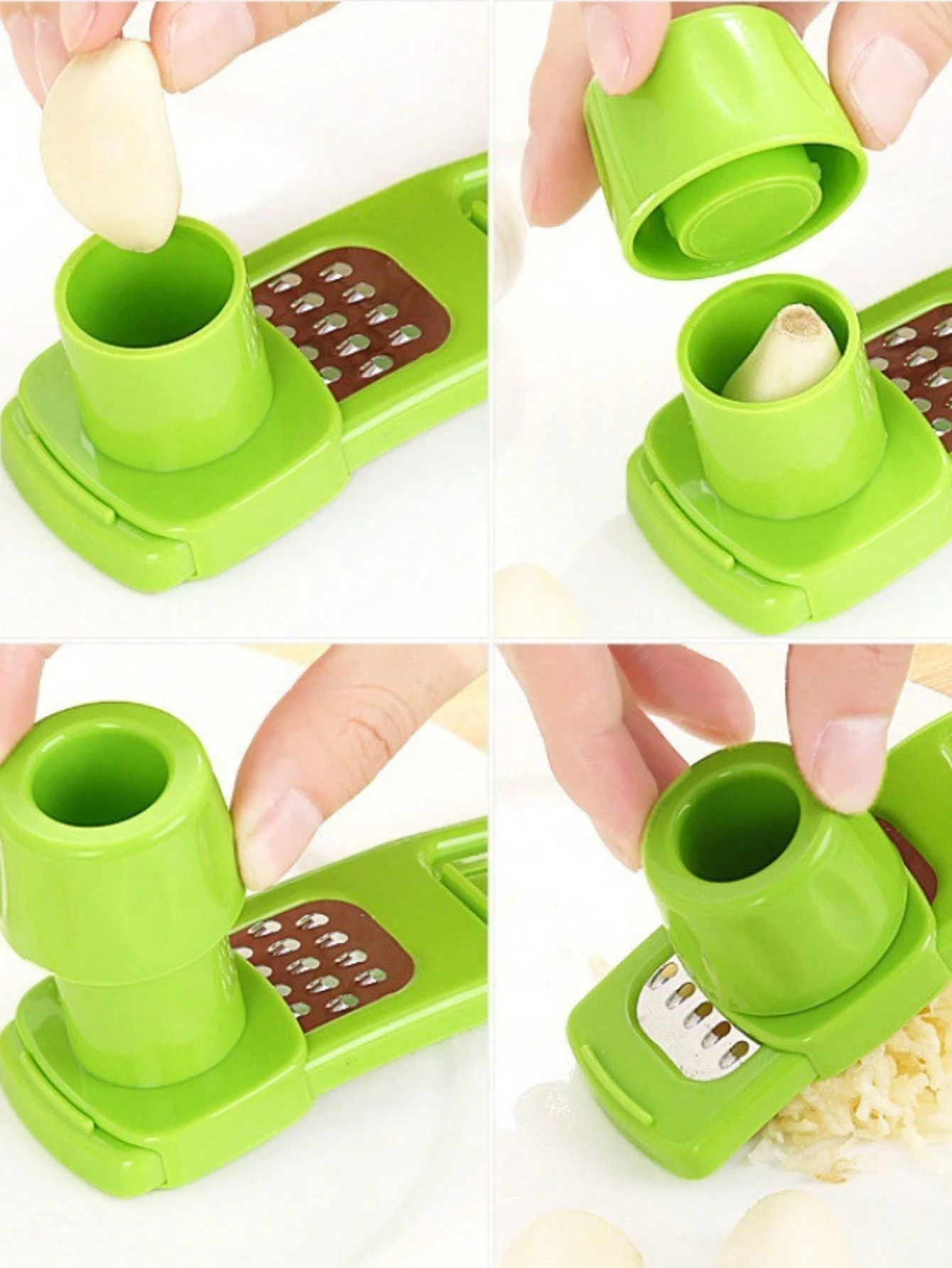 1/2pc Mini Garlic Grinder Crea - Kitchen Gadgets Green incelemesi ve fiyatı