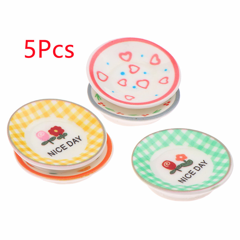 5Pcs 1/12 Dollhouse Mini Plate - Kitchen Gadgets Plus incelemesi ve fiyatı