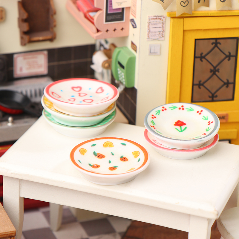 5Pcs 1/12 Dollhouse Mini Plate - Kitchen Gadgets Plus incelemesi ve fiyatı