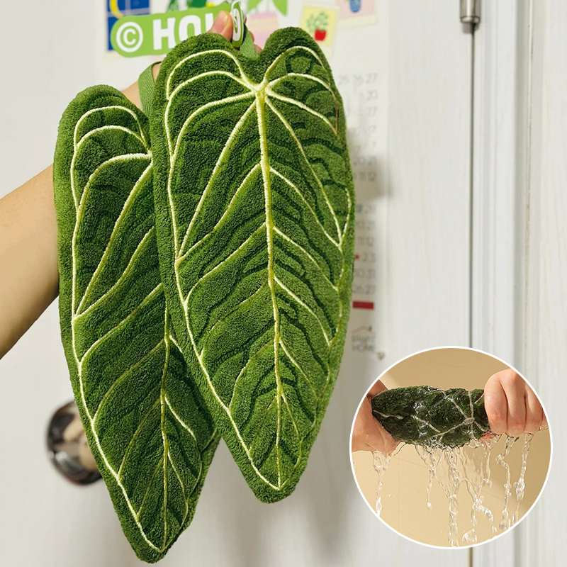 1PC Hot Plant Hand Towel Clean - Kitchen Gadgets Plus incelemesi ve fiyatı