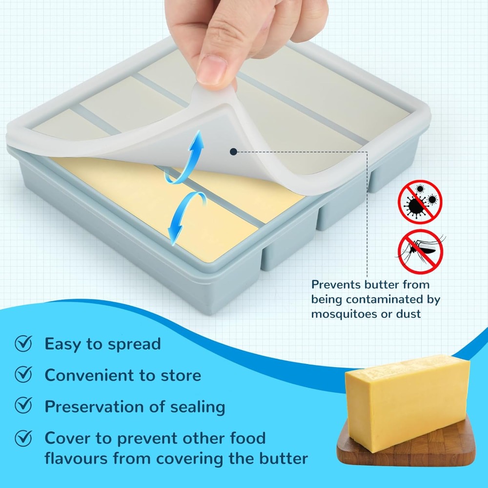 Silicone Freezer Trays with Li - Kitchen Gadgets Store incelemesi ve fiyatı