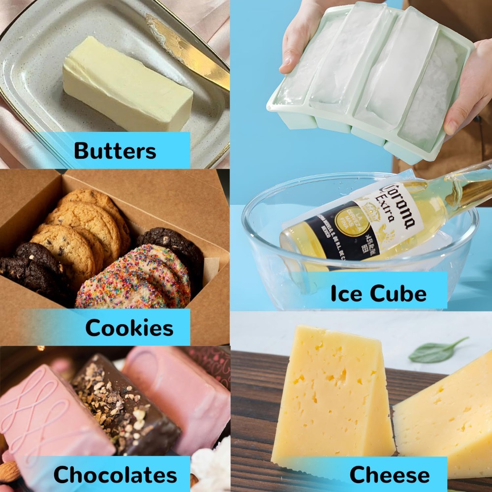 Silicone Freezer Trays with Li - Kitchen Gadgets Store incelemesi ve fiyatı