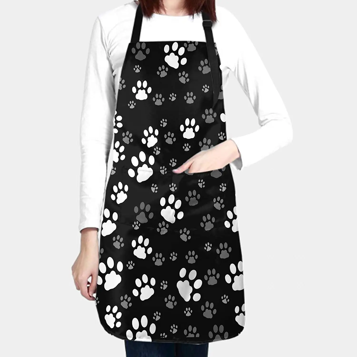 Funny Dog Paw Animal Apron wit - Kitchen Gadgets For Women incelemesi ve fiyatı