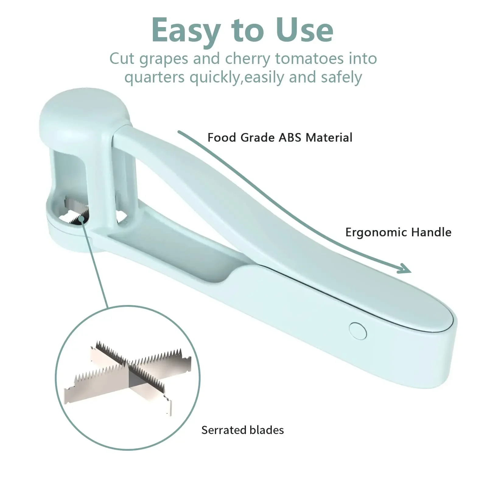 Green Grape Cutter for Toddler - Kitchen Gadgets Green incelemesi ve fiyatı