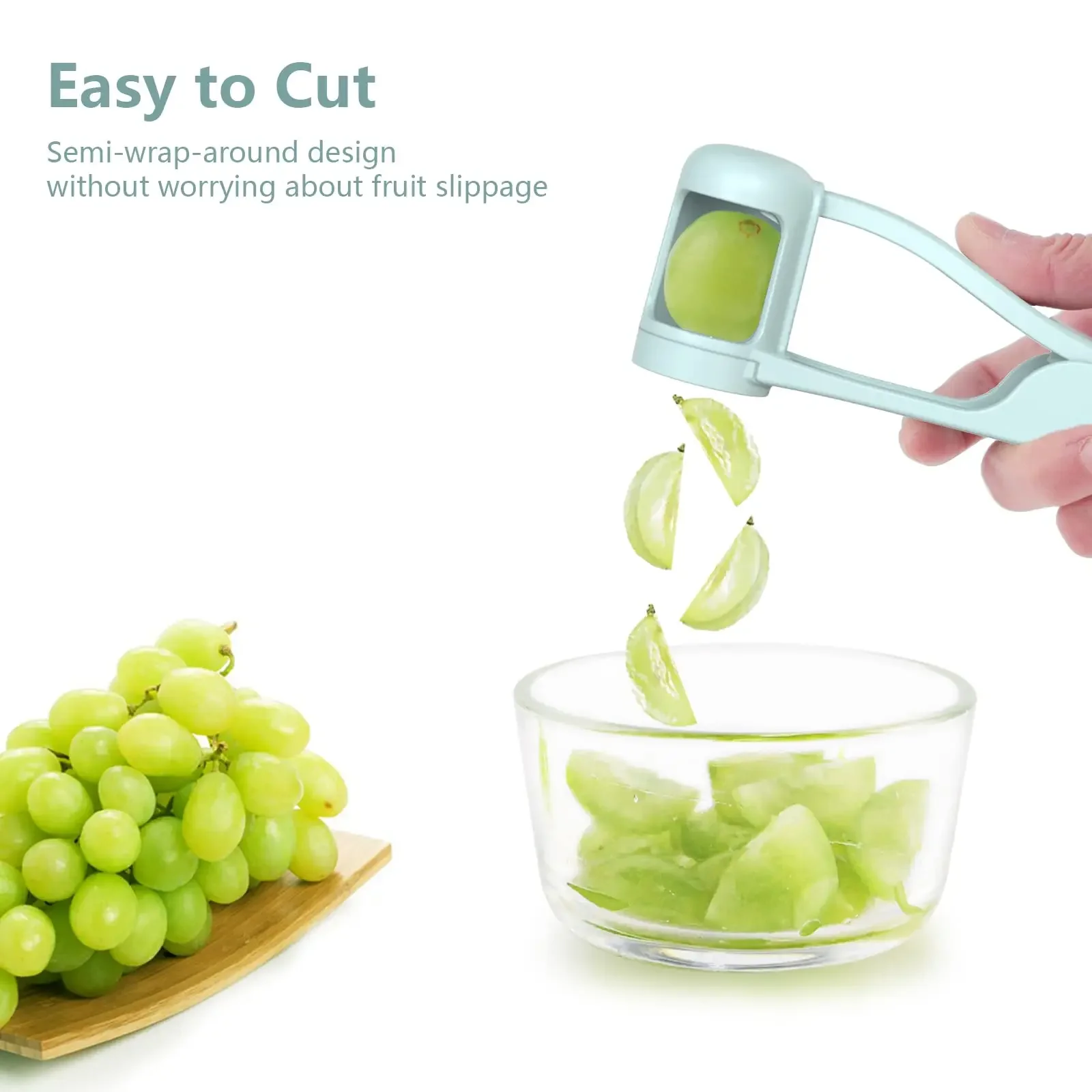 Green Grape Cutter for Toddler - Kitchen Gadgets Green incelemesi ve fiyatı