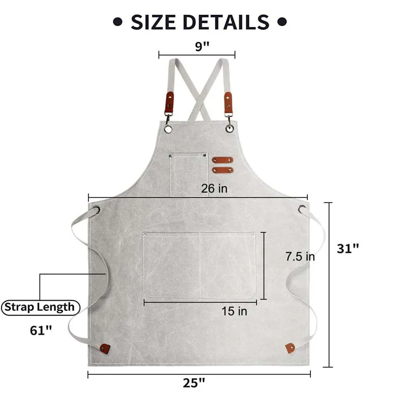 Household Canvas Apron Oil-pro - Kitchen Gadgets For Women incelemesi ve fiyatı