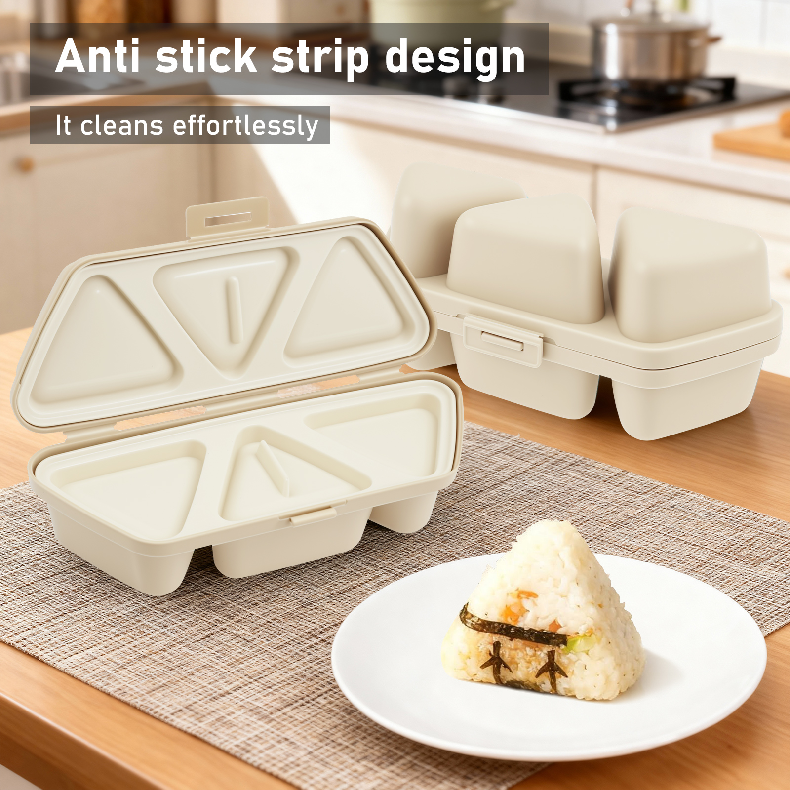 6 In 1 Onigiri Mold Triangle O - Kitchen Gadgets Store incelemesi ve fiyatı
