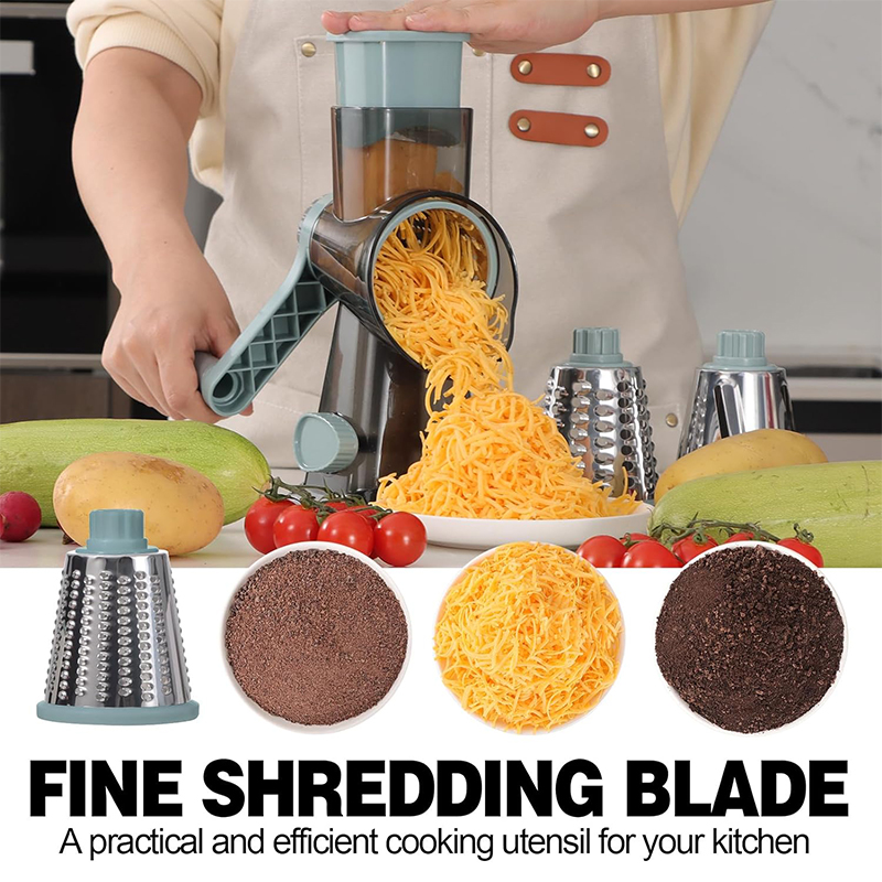 LMETJMA 3 in 1 Rotary Cheese G - Kitchen Gadgets Luxury incelemesi ve fiyatı