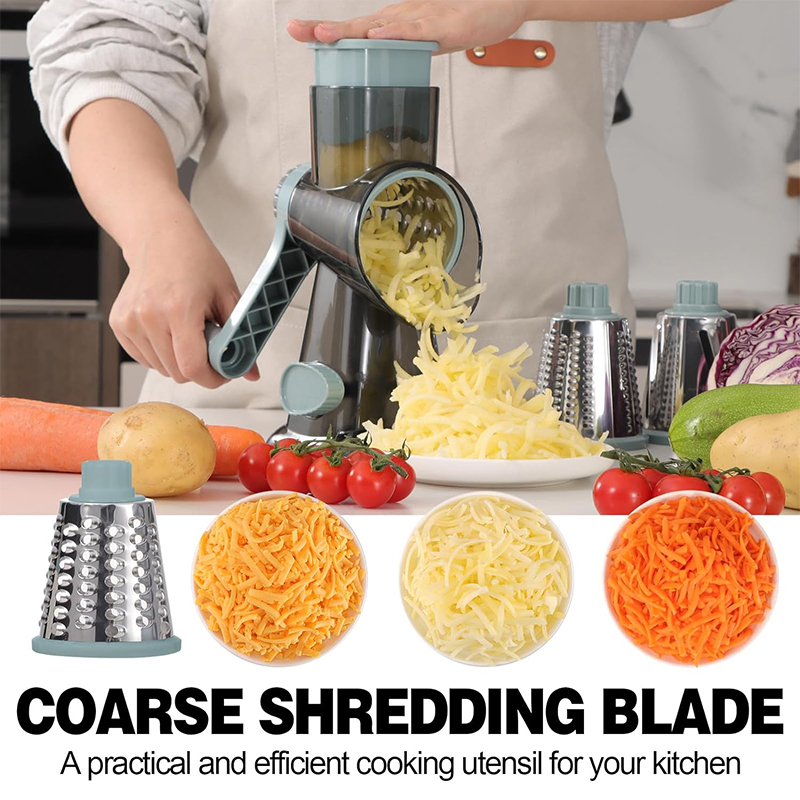 LMETJMA 3 in 1 Rotary Cheese G - Kitchen Gadgets Luxury incelemesi ve fiyatı