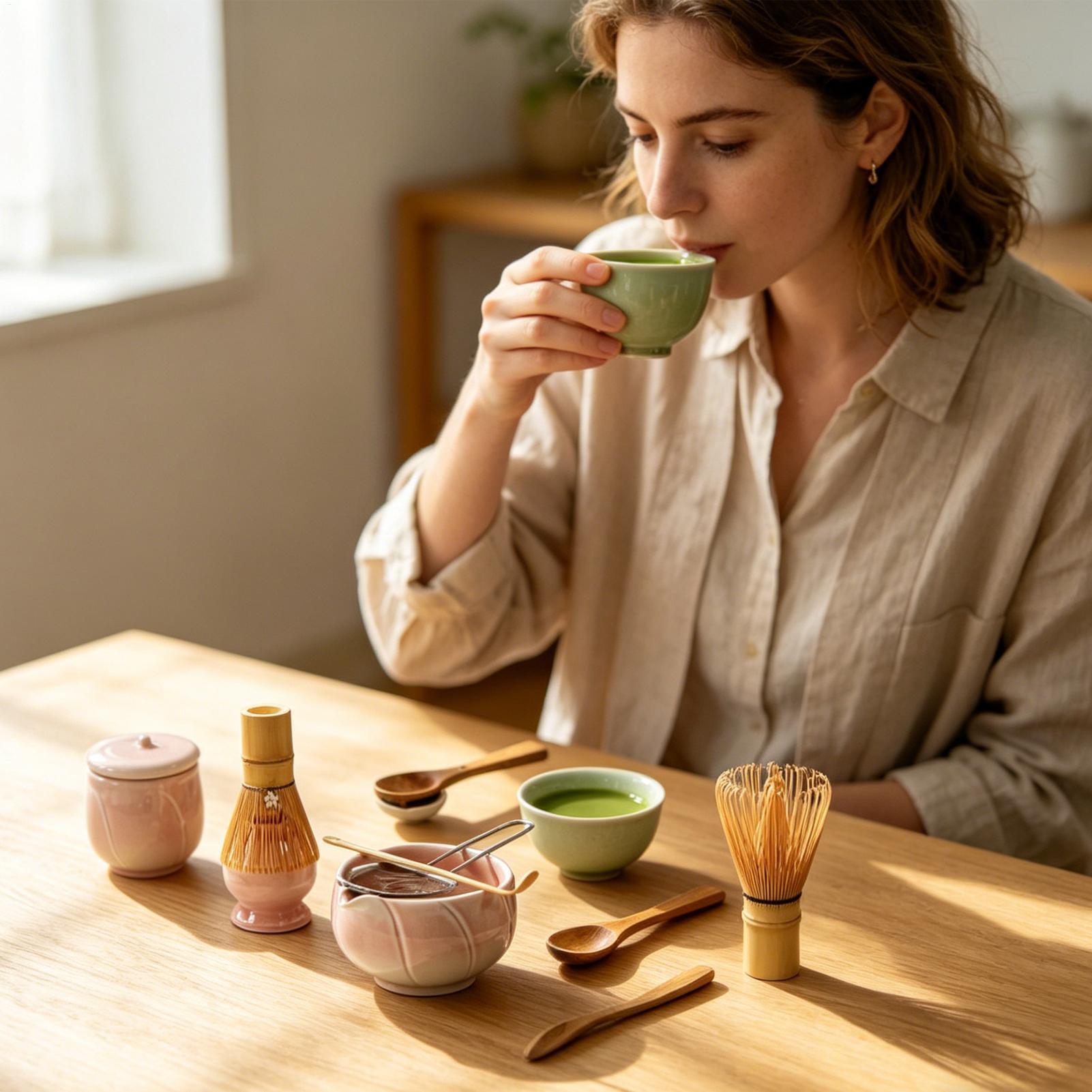 Tea Set with Whisk Scoop Ceram - Kitchen Gadgets For Women incelemesi ve fiyatı