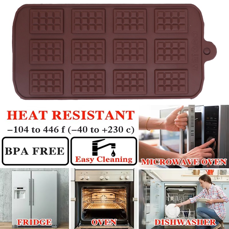 Silicone Chocolate Mold 12 Eve - Kitchen Gadgets Plus incelemesi ve fiyatı