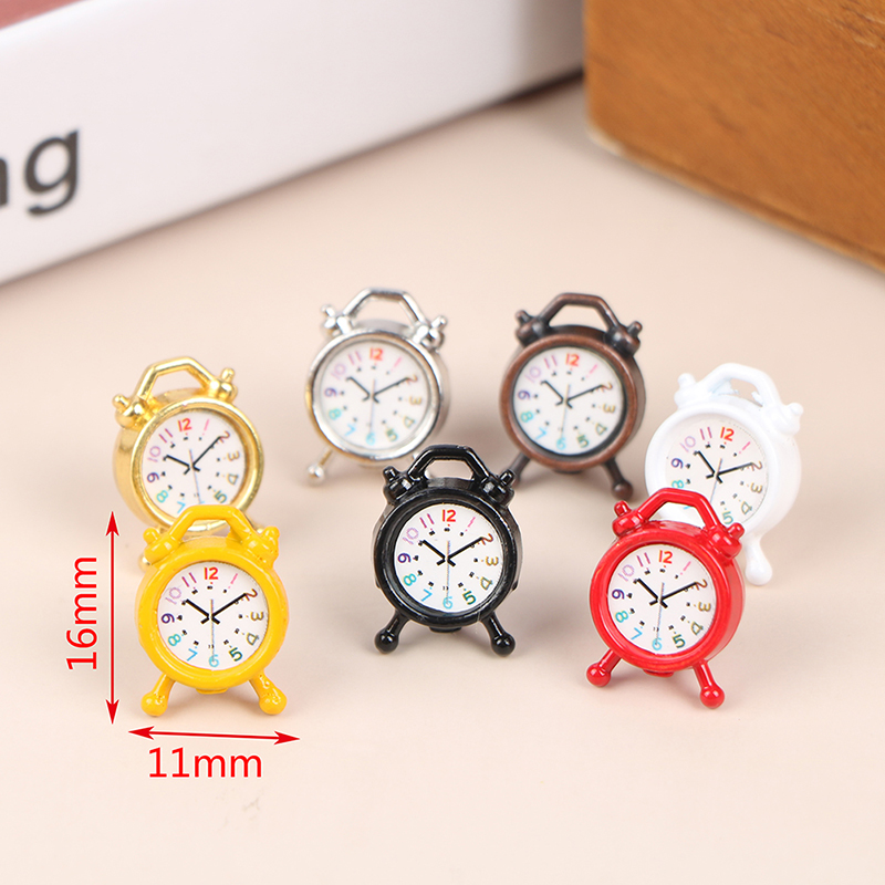 1PC 1:12 Scale Alarm Clock Dol - Kitchen Gadgets Plus incelemesi ve fiyatı