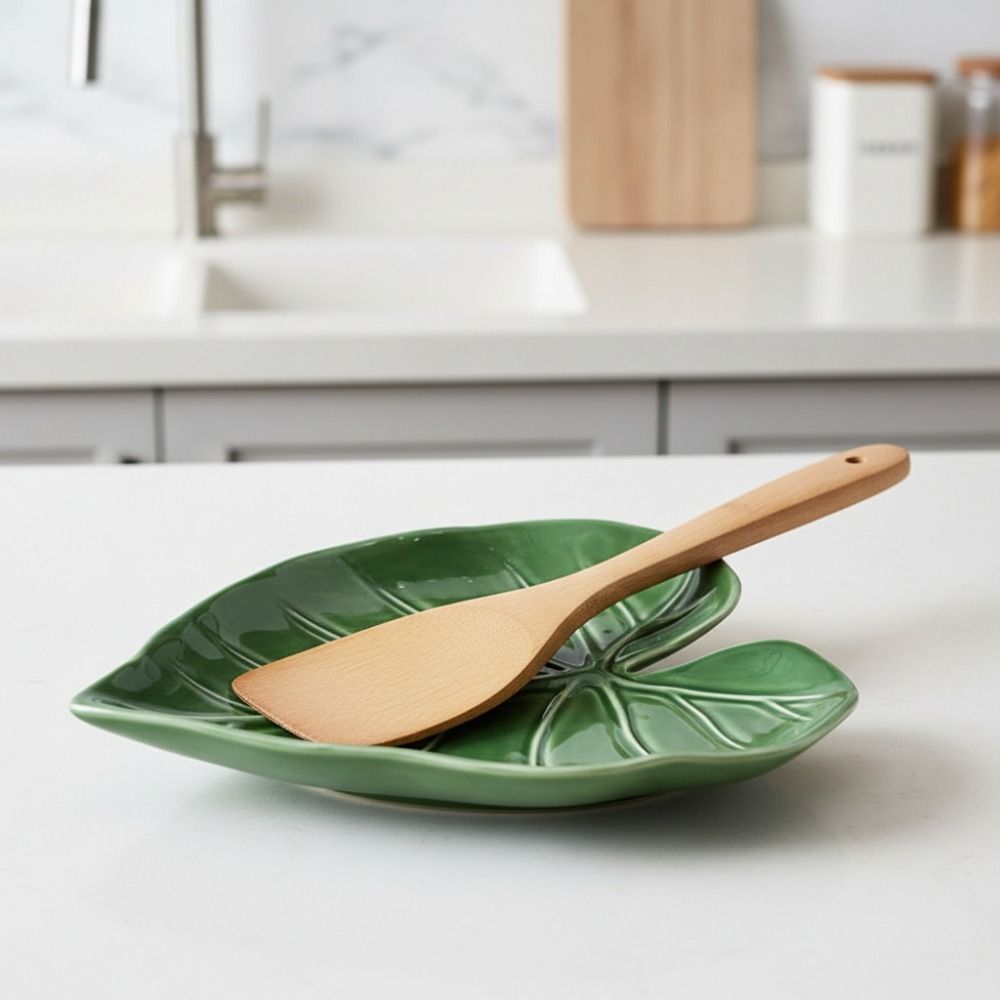 Kitchen Gadget Ceramic Leaf Sp - Kitchen Gadgets Green incelemesi ve fiyatı