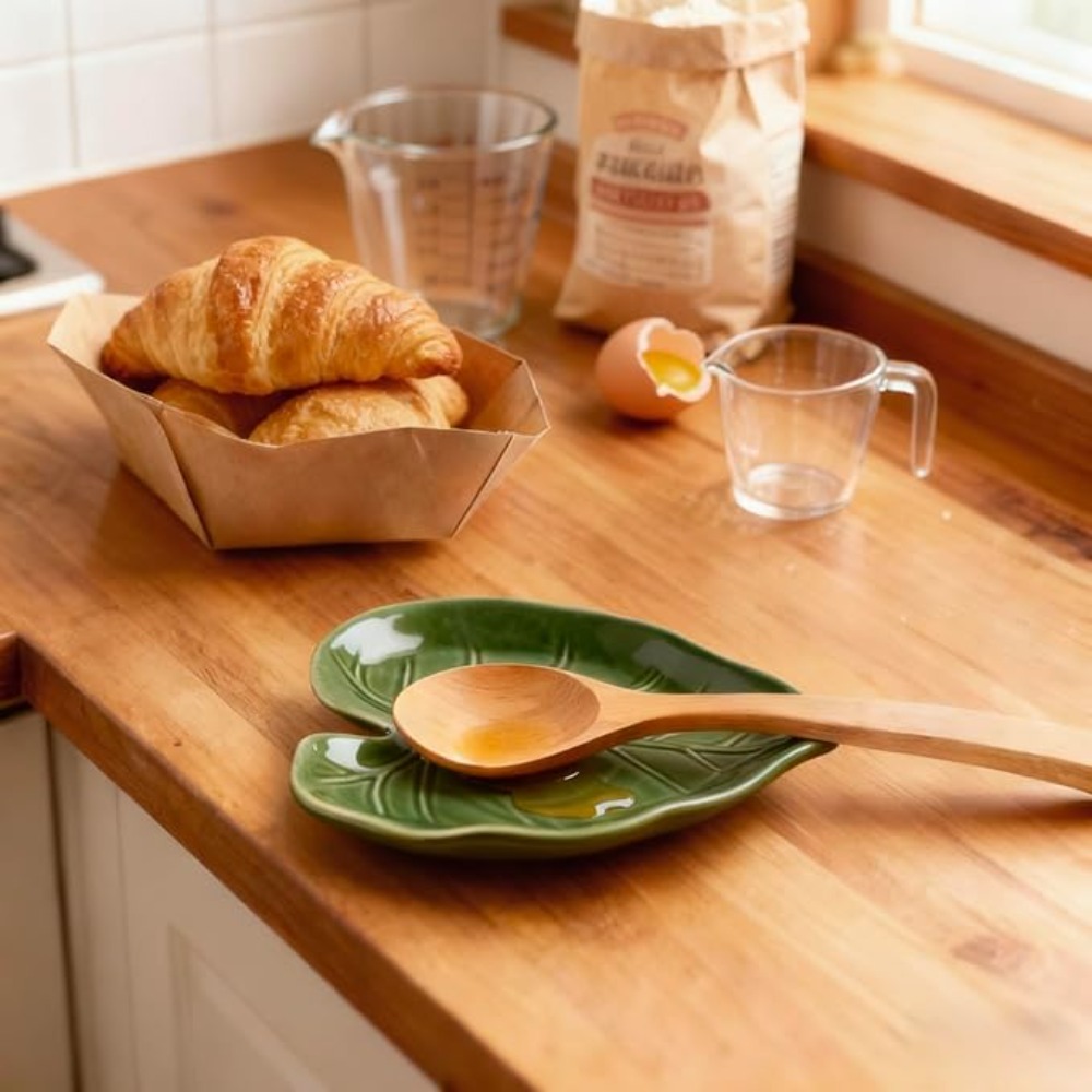Kitchen Gadget Ceramic Leaf Sp - Kitchen Gadgets Green incelemesi ve fiyatı