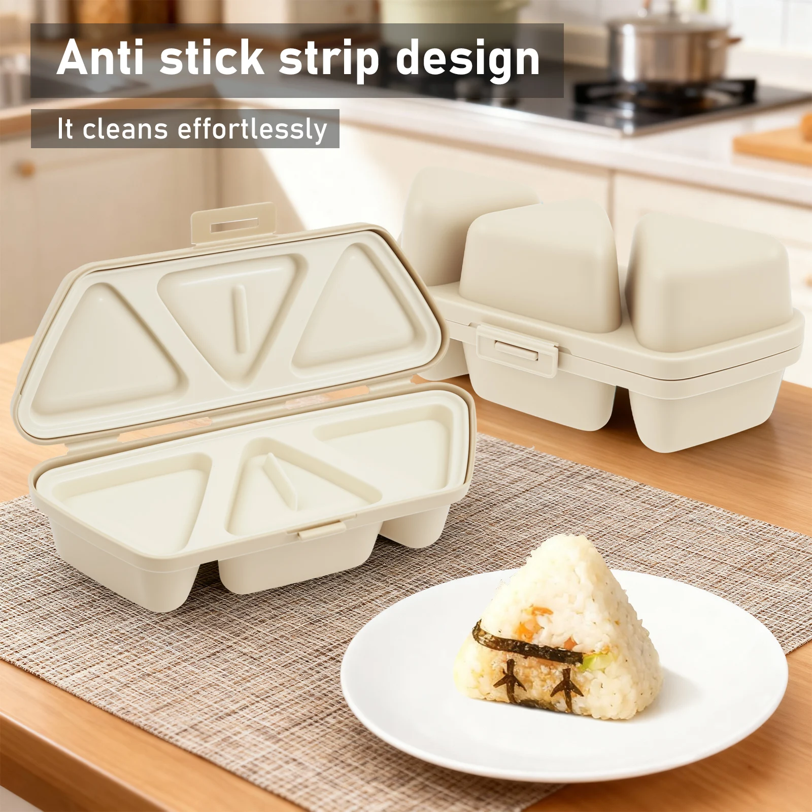 6 In 1 Onigiri Mold Triangle O - Kitchen Gadgets Store incelemesi ve fiyatı