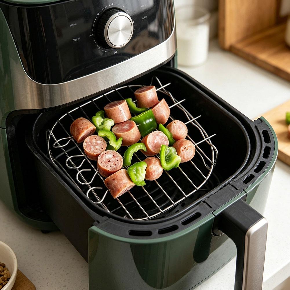 Air Fryer Square Grill Stainle - Kitchen Gadgets Sale incelemesi ve fiyatı