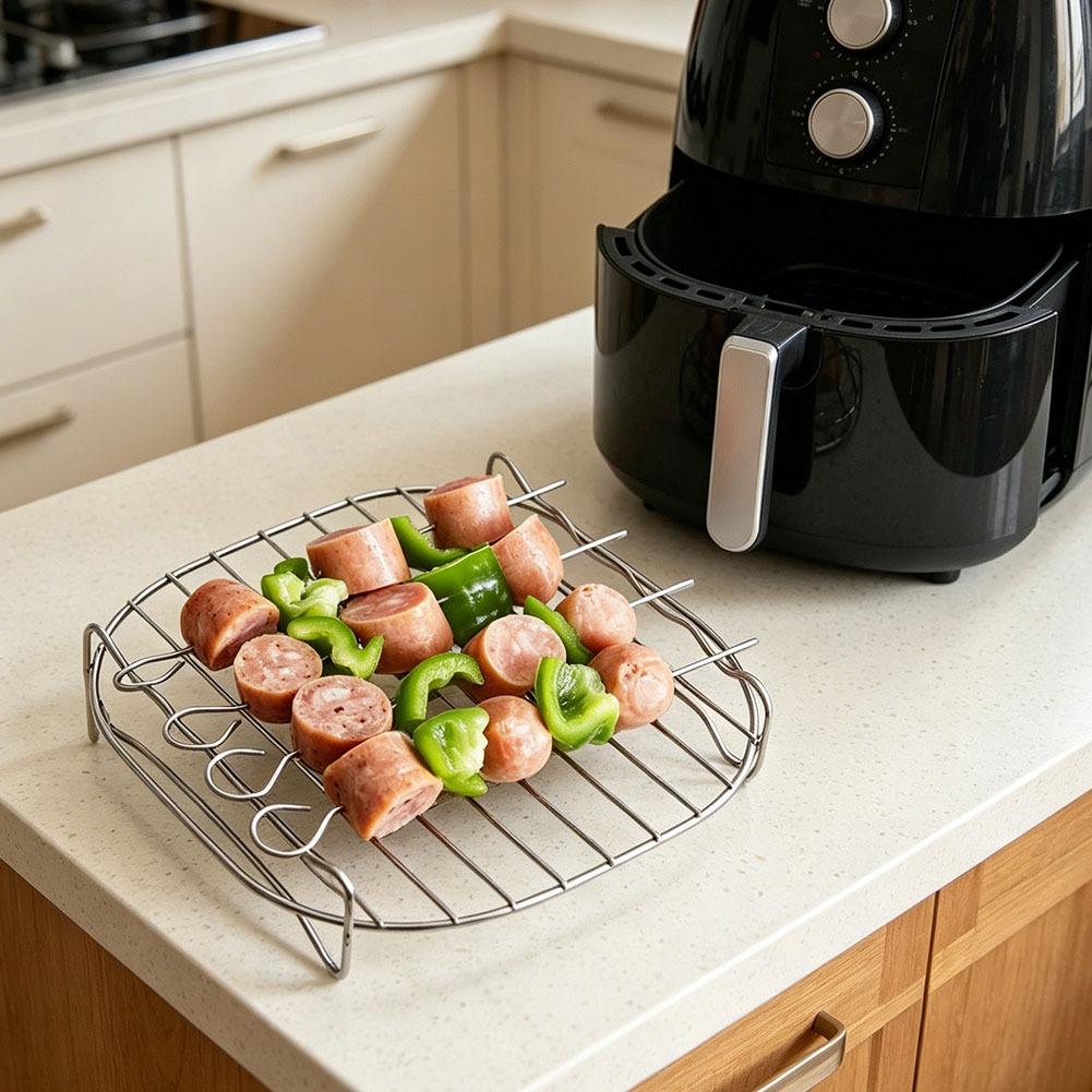 Air Fryer Square Grill Stainle - Kitchen Gadgets Sale incelemesi ve fiyatı
