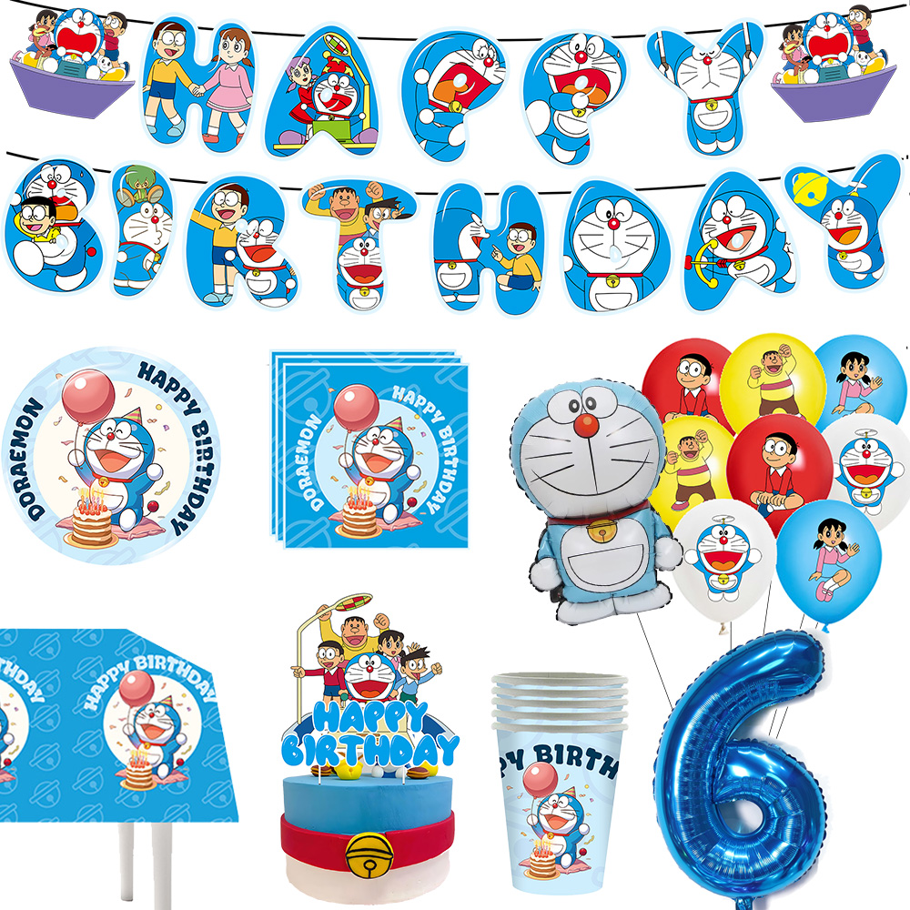 Cartoon Doraemon Birthday Deco - Kitchen Gadgets Aliexpress incelemesi ve fiyatı