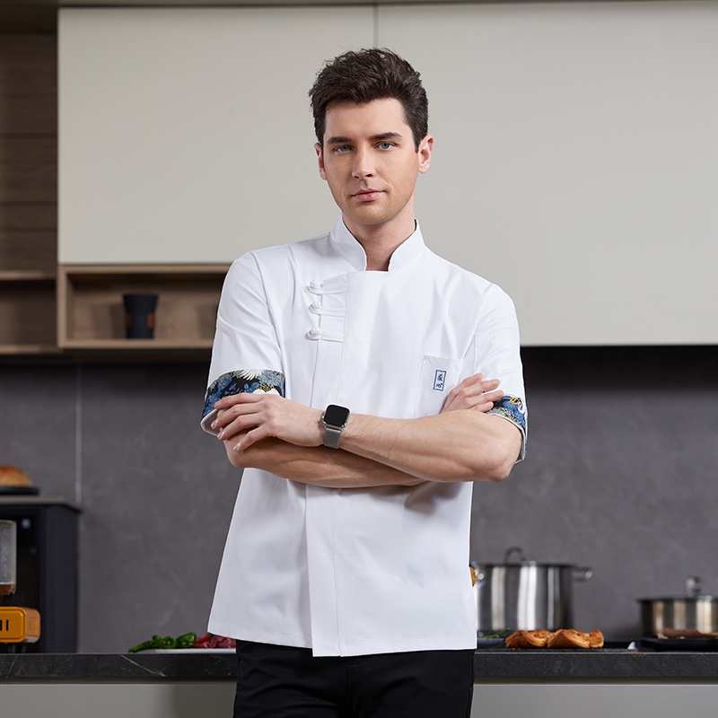 White Chef Uniform Short Sleev - Kitchen Gadgets For Women incelemesi ve fiyatı