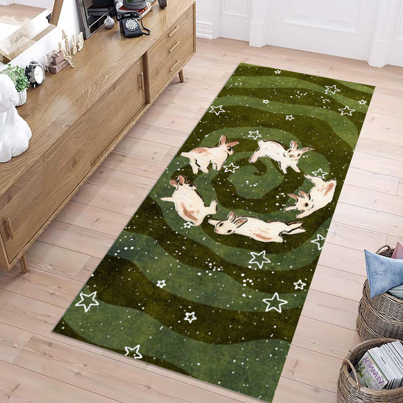 Cute Green Starry Rabbit Non-s - Kitchen Gadgets Green incelemesi ve fiyatı