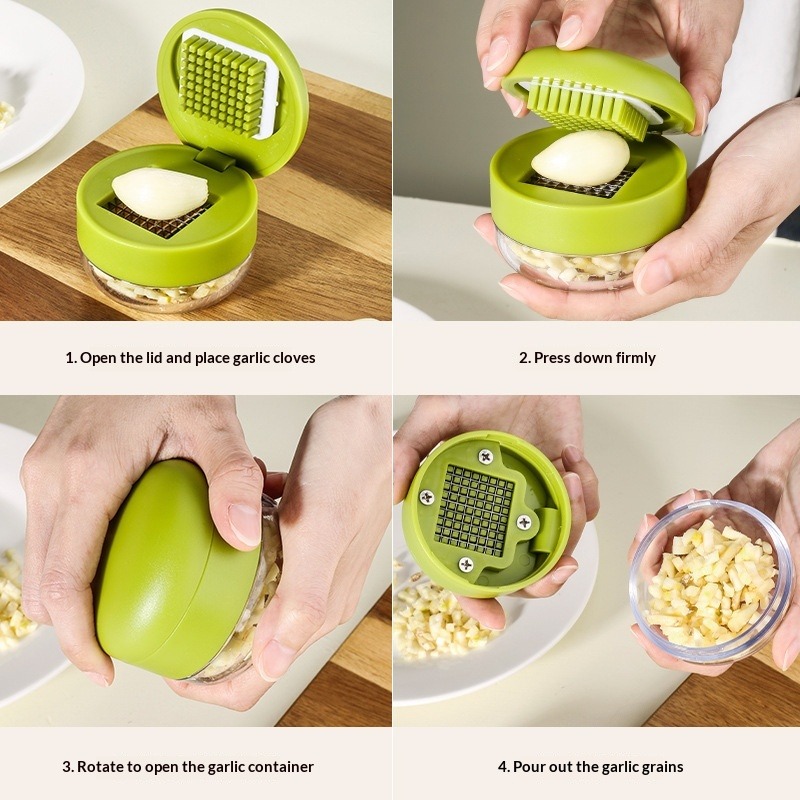1-Piece Garlic Chopper Manual  - Kitchen Gadgets Green incelemesi ve fiyatı