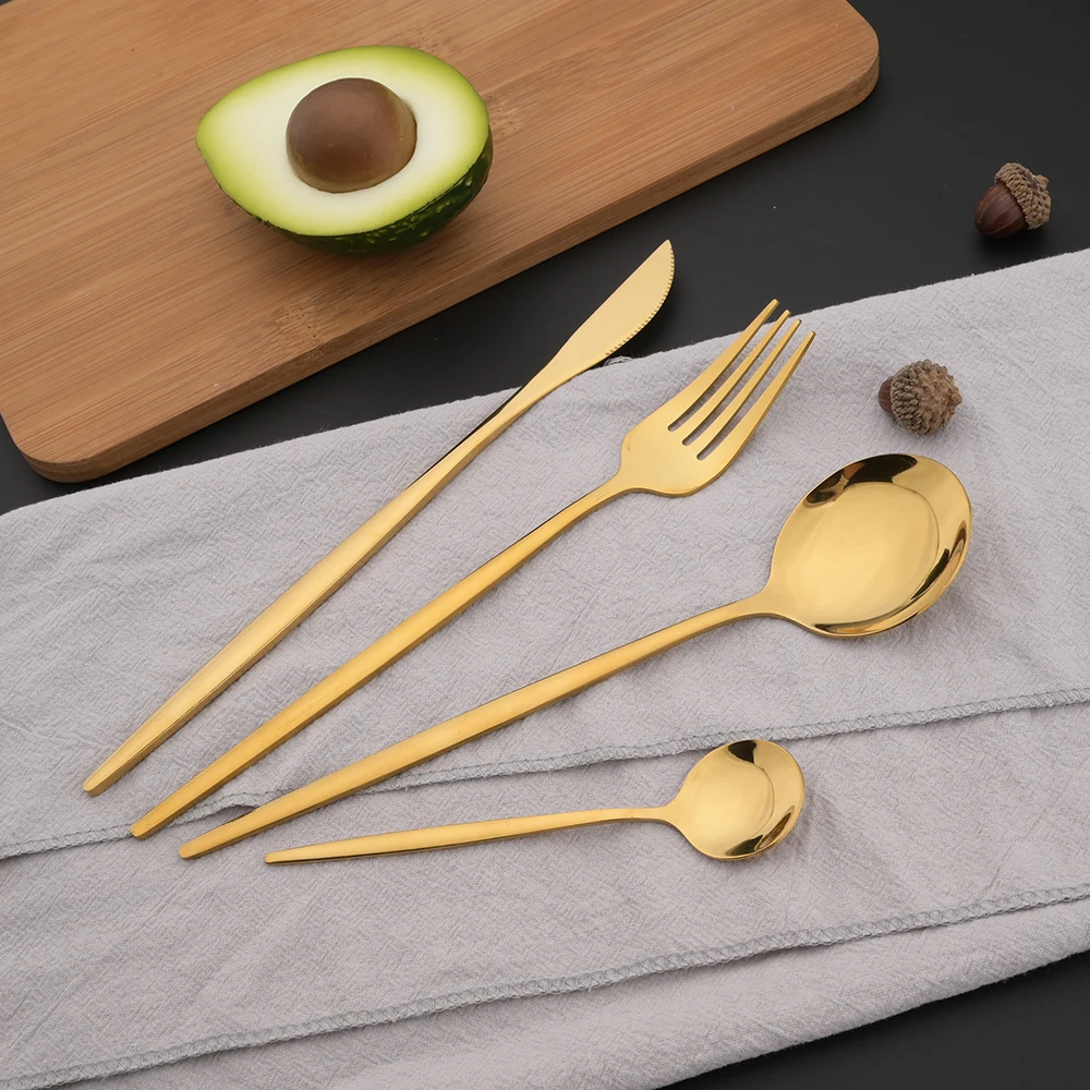 16Pcs Green Gold Dinnerware St - Kitchen Gadgets Green incelemesi ve fiyatı