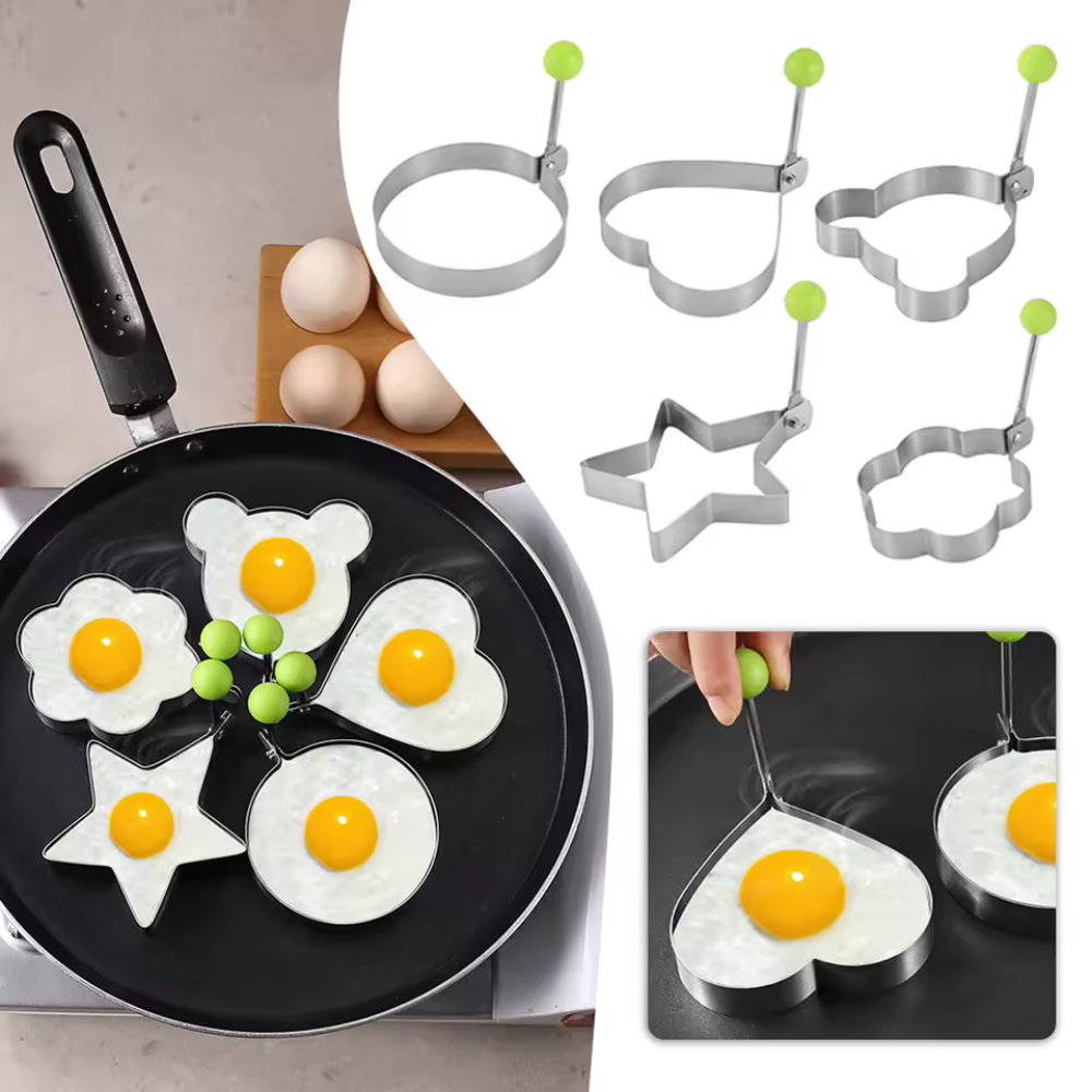 5 Style Egg Mold, Easy to Clea - Kitchen Gadgets Store incelemesi ve fiyatı