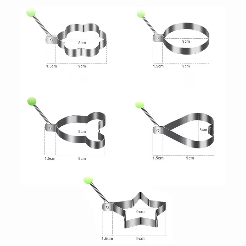 5 Style Egg Mold, Easy to Clea - Kitchen Gadgets Store incelemesi ve fiyatı