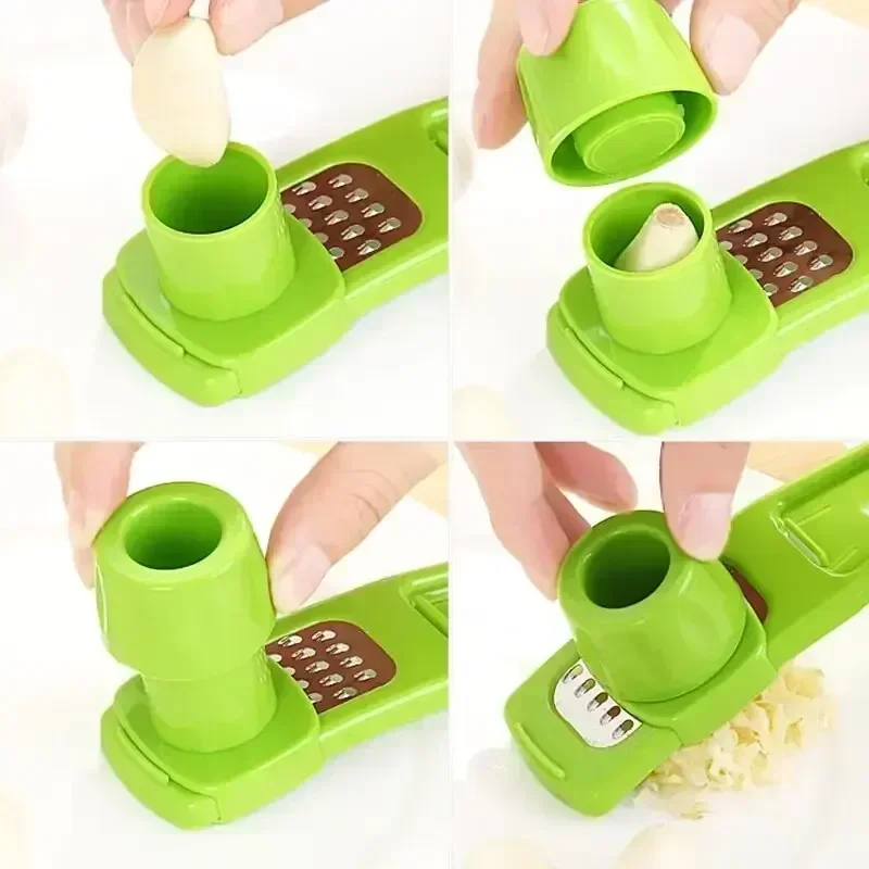 Hot 1 Pack Mini Garlic Grinder - Kitchen Gadgets Green incelemesi ve fiyatı