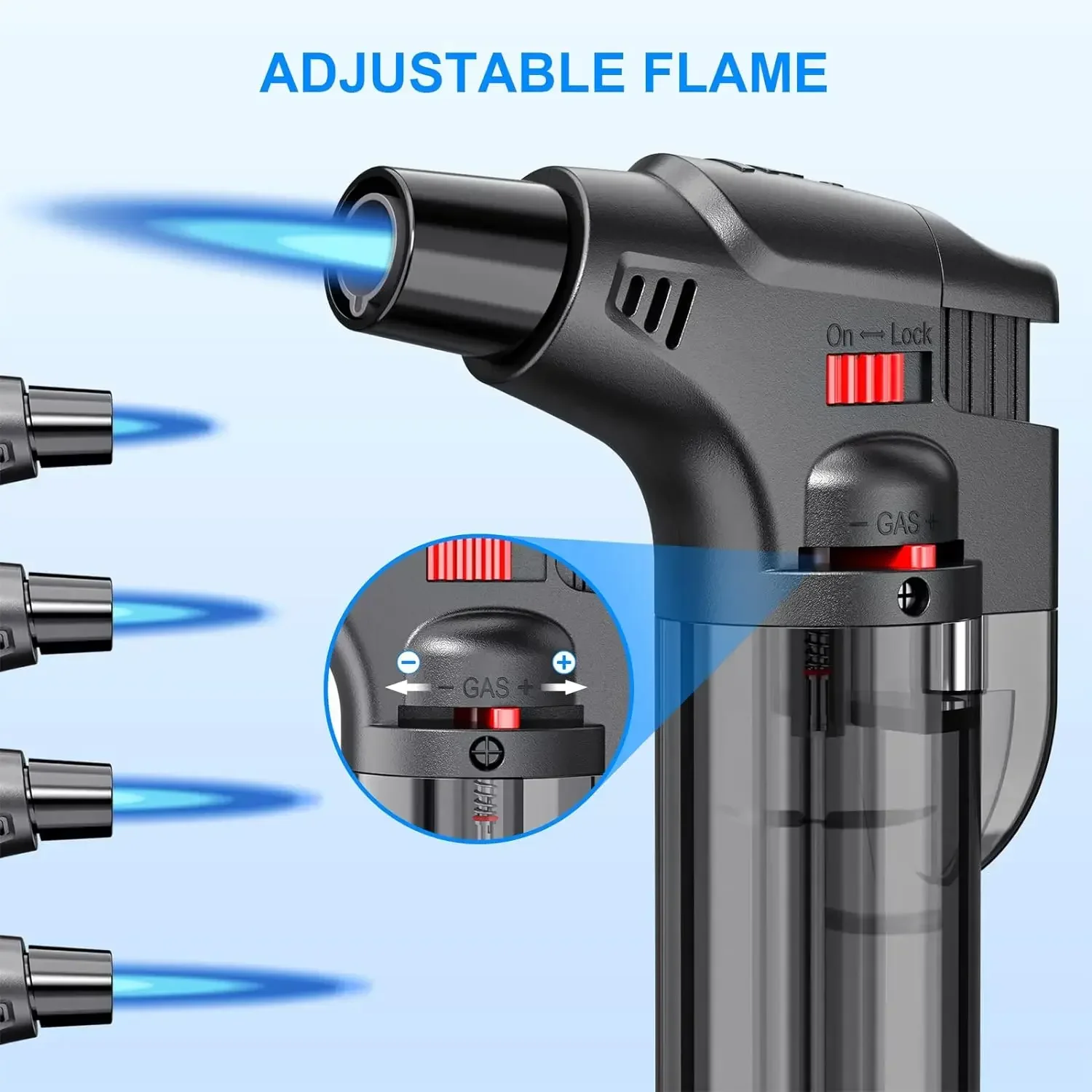 2025 New 4-pack Torch Lighters - Kitchen Gadgets Best Sellers 2025 incelemesi ve fiyatı