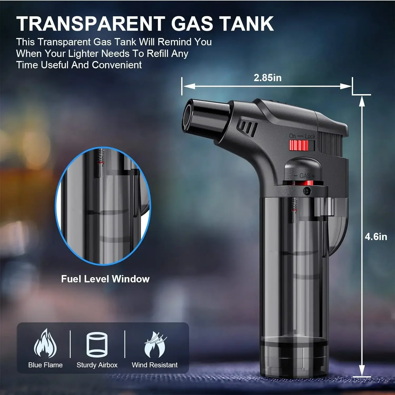 2025 New 4-pack Torch Lighters - Kitchen Gadgets Best Sellers 2025 incelemesi ve fiyatı