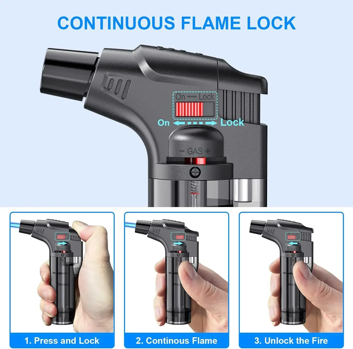 2025 New 4-pack Torch Lighters - Kitchen Gadgets Best Sellers 2025 incelemesi ve fiyatı