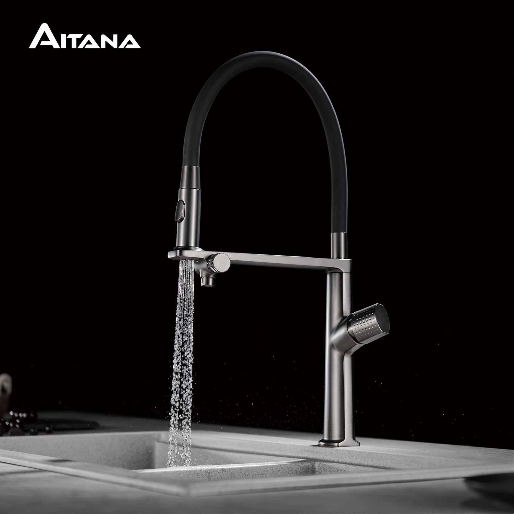 Luxury gun gray brass kitchen  - Kitchen Gadgets Luxury incelemesi ve fiyatı