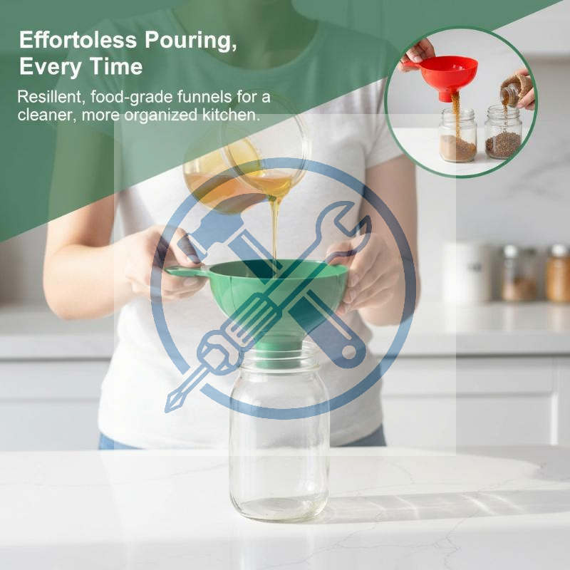 2pcs/set Wide Mouth Funnel Pla - Kitchen Gadgets Popular incelemesi ve fiyatı