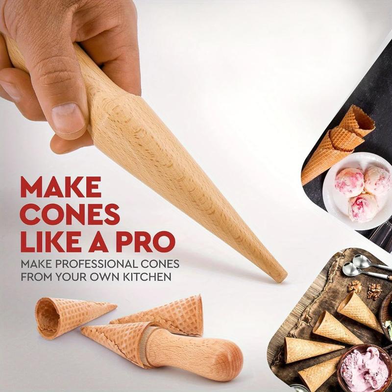 Popular 1pc, Wooden Ice Cream  - Kitchen Gadgets Popular incelemesi ve fiyatı