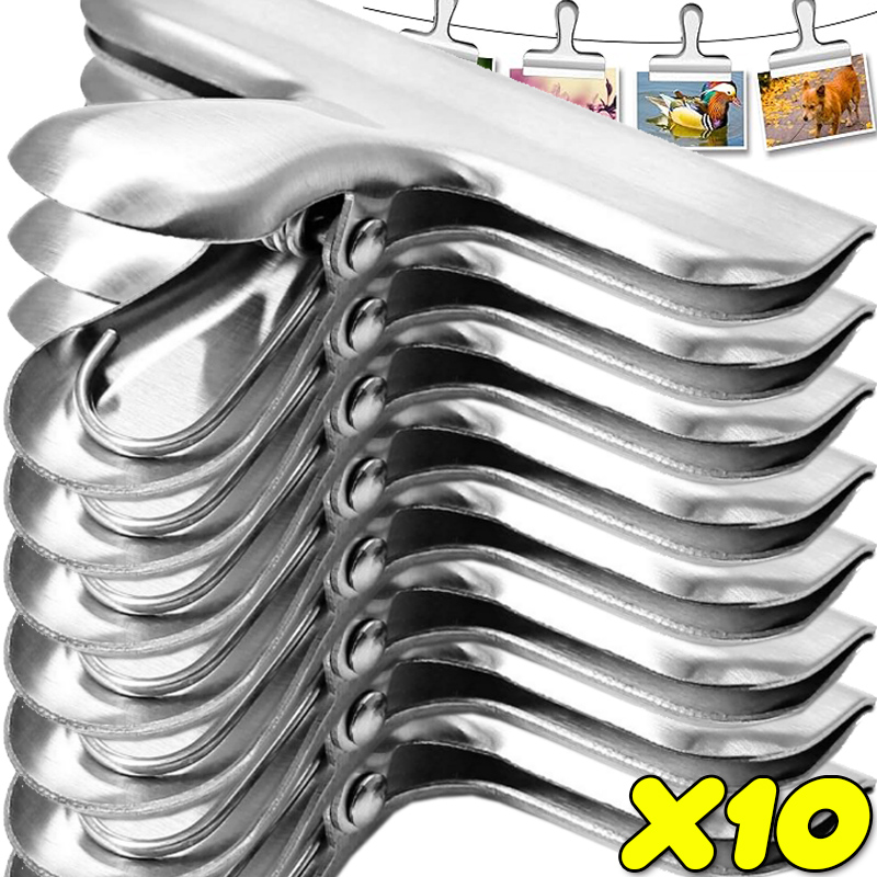 1/10x Metal Food Snack Bag Cli - Kitchen Gadgets Photo incelemesi ve fiyatı