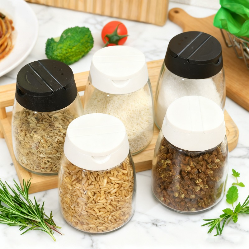 4/2Pcs Glass Seasoning Bottle  - Kitchen Gadgets Store incelemesi ve fiyatı