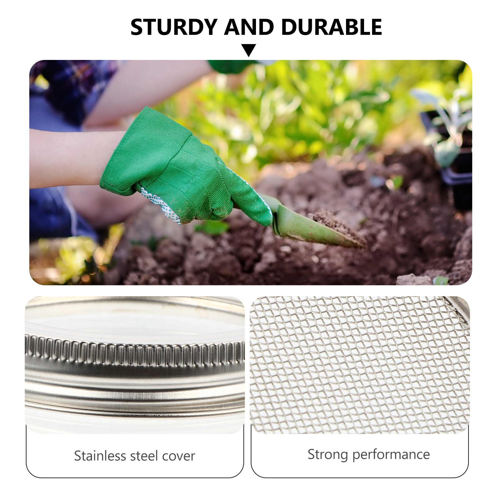 3Pcs Stainless Steel Sprouting - Stainless Steel Strainer incelemesi ve fiyatı